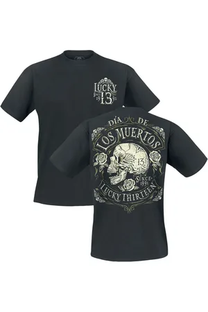 Lucky 13 Dead Skull T-Shirt in L
