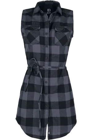 Brandit Gracey Sleeveless Longshirt Top grau in L