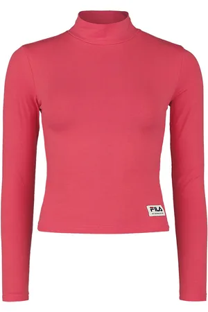 Fila TARSIA cropped turtle neck long sleeve shirt Langarmshirt in L