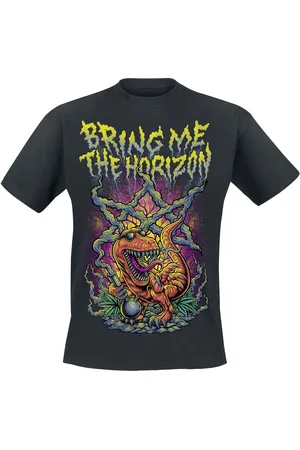 Bring Me The Horizon Smoking Dinosaur T-Shirt in M
