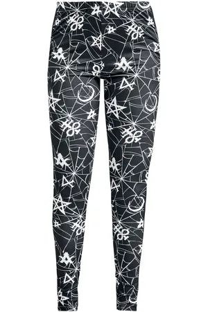 EMP Leggings With Spiderweb And Occult Ornaments Leggings in M