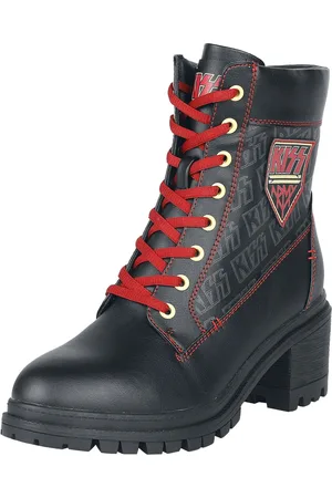 Kiss EMP Signature Collection Schnürstiefel rot in EU37