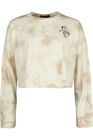 RED by EMP Cropped Tie Dye Longsleeve Langarmshirt in L