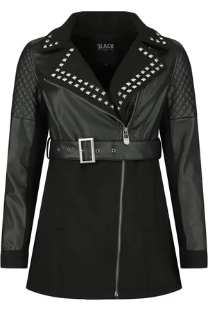 EMP Faux Leather Jacket Übergangsjacke in L