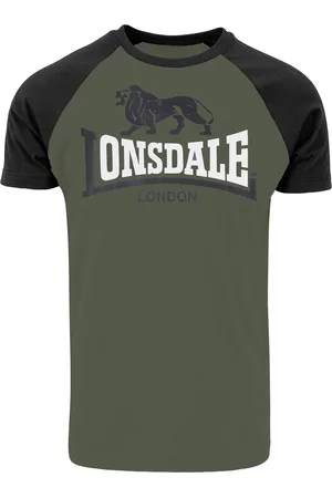 Lonsdale London Magilligan T-Shirt schwarz in M