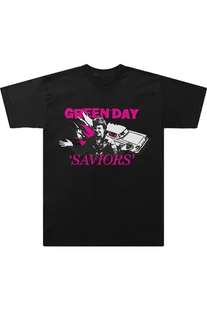 Green Day Saviors Illustration T-Shirt in L