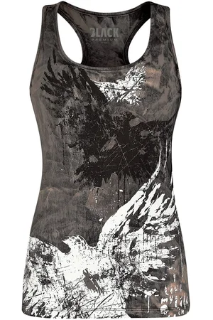EMP Top mit Waschung und Print Top in L