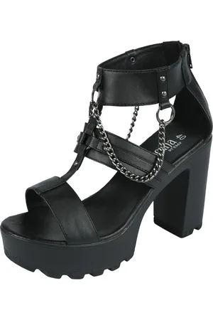 Gothicana High Heels With Chains And Rivets High Heel in EU38