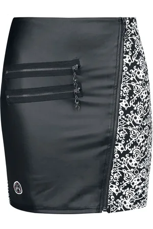 Gothicana Gothicana X Emily The Strange Skirt Kurzer Rock in L