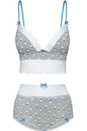 VIVE MARIA Blue Rose Set BH weiß in M