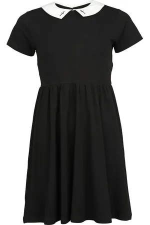 Gothicana Dress with Cross embroidery Kurzes Kleid in M