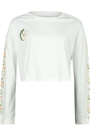 RED by EMP Cropped Longsleeve With Frog Print Langarmshirt in L