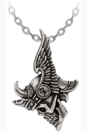 Alchemy Journey to Valhalla Pendant Halskette silberfarben