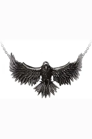 Alchemy Curse of Coronis Pendant Halskette silberfarben