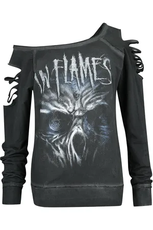 IN FLAMES Ghost Sweatshirt in L