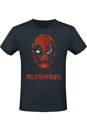 DEADPOOL Splatter Logo T-Shirt in L