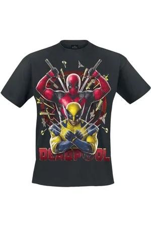 DEADPOOL Wolverine Bullseye T-Shirt in L