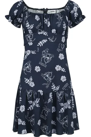 Harry Potter Patronus Mittellanges Kleid in L