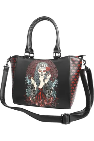 Five Finger Death Punch Lady Muerta Handtasche rot