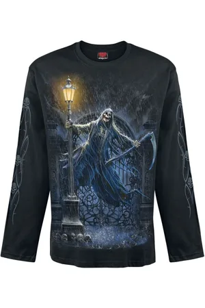 Spiral Reaping in the rain Langarmshirt in M