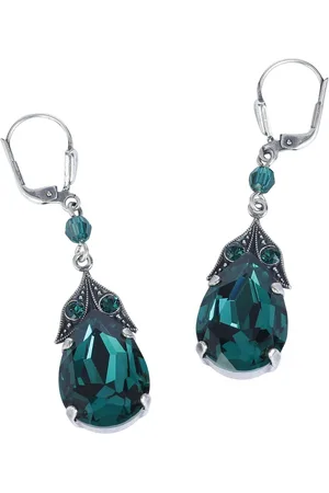 Krikor Scarabeus Green Ohrring