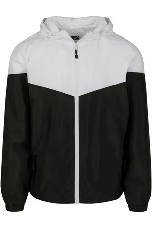 Urban classics 2-Tone Tech Windrunner Windbreaker weiß in M