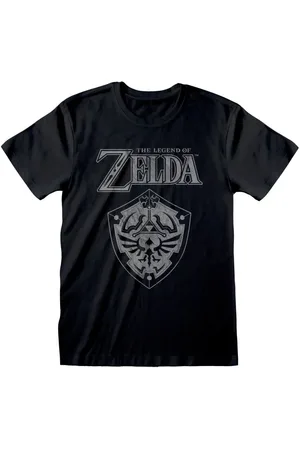 The Legend of Zelda Distressed Shield T-Shirt in L