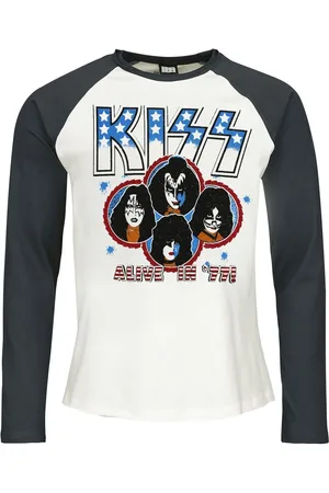 Kiss Amplified Collection - Alive In 77 Langarmshirt in 3XL