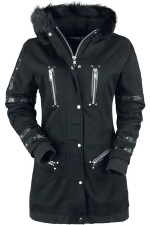 Gothicana Bloodsucker Winterjacke in 3XL