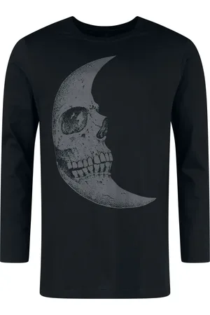 KIHILIST by KILLSTAR Lunar Crescent Long Sleeve Top Langarmshirt in XXL