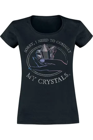 Goodie Two Sleeves Sorry, I Need To Consult My Crystals T-Shirt in L