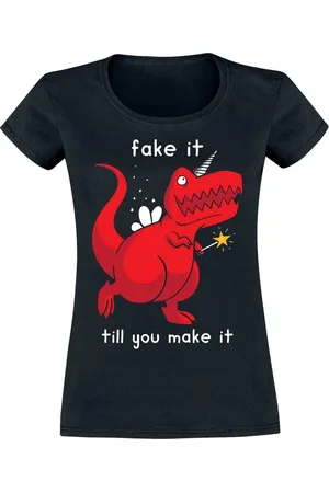 Goodie Two Sleeves Fake It Till You Made It T-Shirt in L