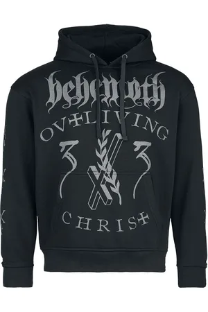 Behemoth Living Christ Silver Kapuzenpullover in L