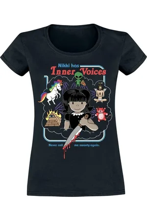 Goodie Two Sleeves Nikki Has Inner Voices T-Shirt in L