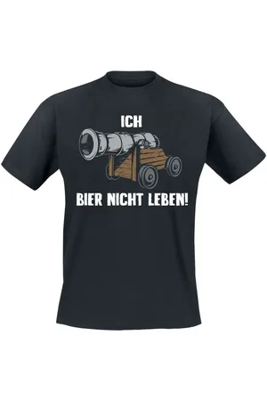 Alkohol & Party Ich Kanone Bier nicht leben! T-Shirt in 3XL