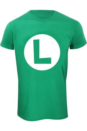 Super Mario Luigi Badge T-Shirt in L