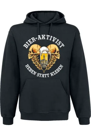 Alkohol & Party Bier-Aktivist - Heben statt kleben Kapuzenpullover in M