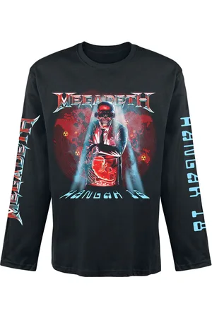Megadeth Vic Hangar Langarmshirt in M