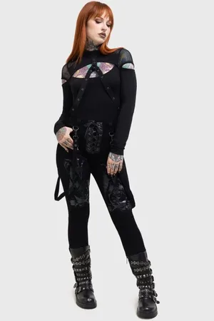 Killstar Baphster Jeans Stoffhose in 4XL