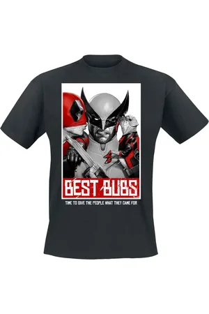 DEADPOOL And Wolverine - Best Bubs Threesome T-Shirt in L