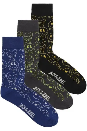 JACK & JONES JACMELTED SMILE SOCKS 3 PACK LN Socken in Standard