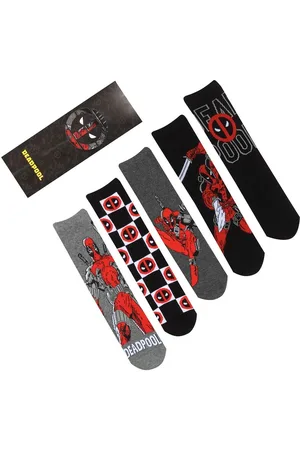 DEADPOOL Logo And Pose Socken in L-XL