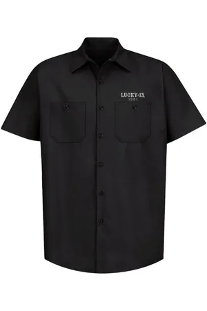 Lucky 13 L13 The Miss Trust Work Shirt Kurzarmhemd in 3XL
