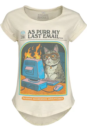 Steven Rhodes As purr my last E-Mail T-Shirt in M