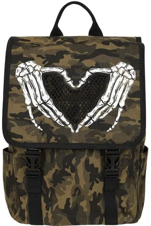 Banned Alternative Darkest Love Camo Rucksack