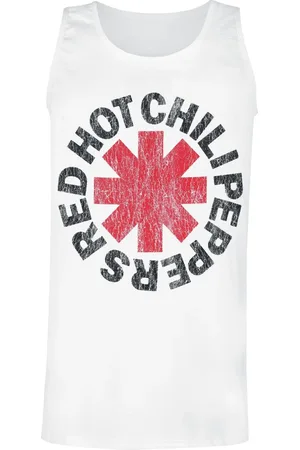 Red Hot Chili Peppers Distressed Logo Tank-Top in 3XL