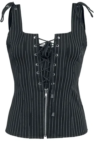 Gothicana Viola Top in L