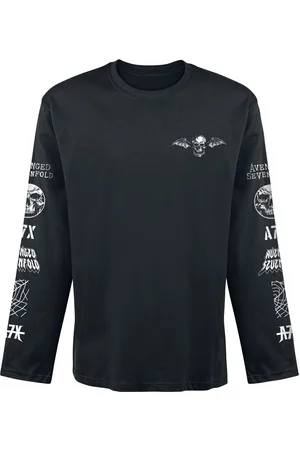 Avenged Sevenfold Logo Langarmshirt in M