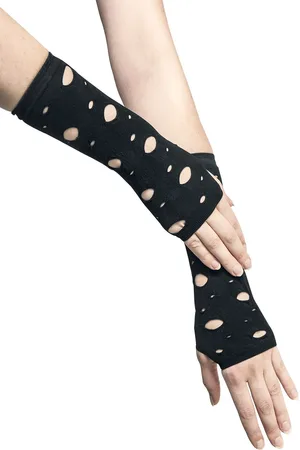 Pamela Mann Lace up sleeve glove Stulpen