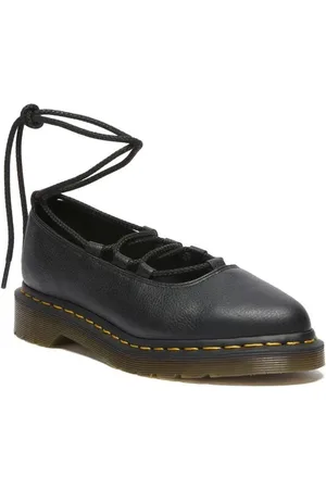 Dr. Martens Elphie II Black Virginia Ballerina in EU36